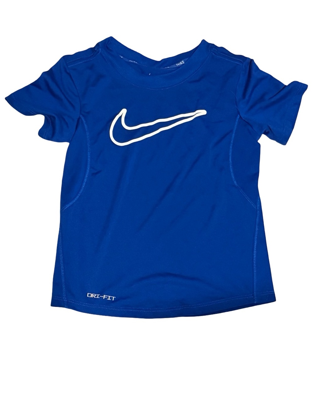 Nike Dri-FIT Boys Royal Blue Athletic T-Shirt